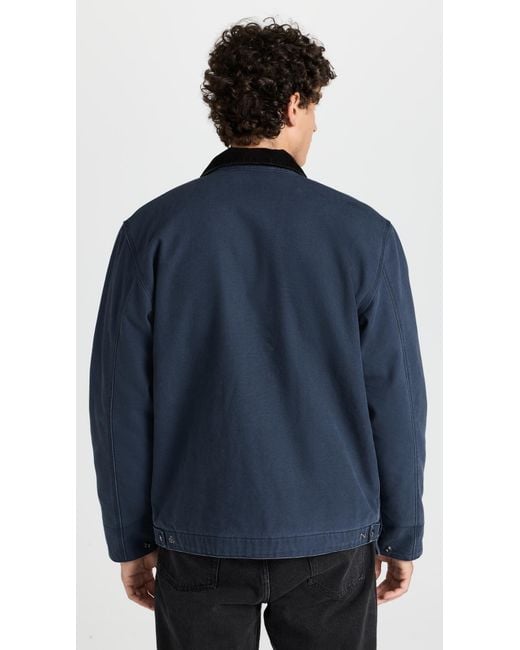 Carhartt Detroit Jacket Blue / Black (tone Wah) for Men | Lyst