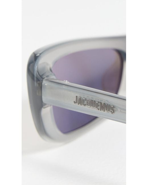 Jacquemus Black Capri Sunglasses