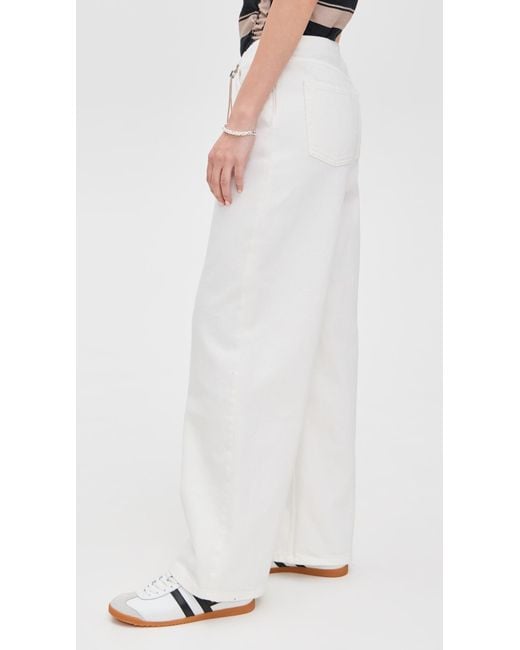 Still Here White Cool Jeans