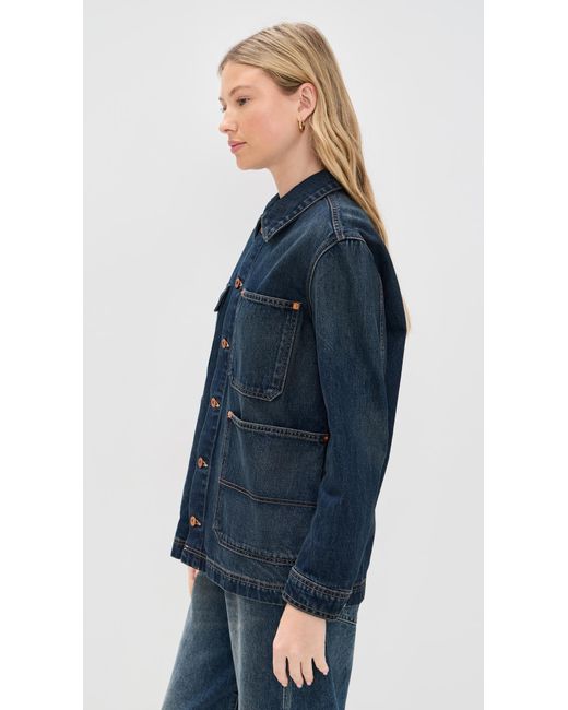 SLVRLAKE Denim Blue Worker Jacket