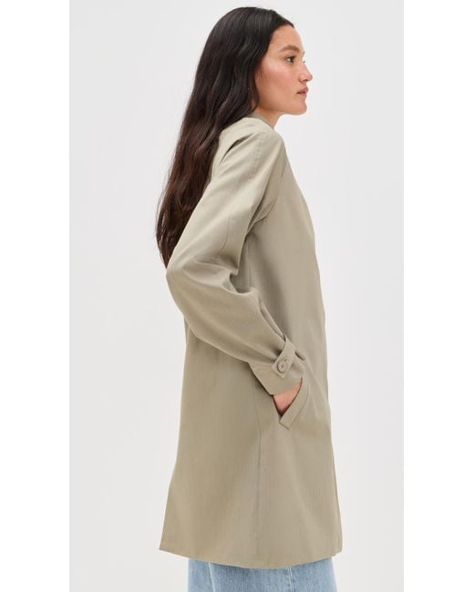 Peachy Den The Cheri Trench Coat in Natural | Lyst CHERI 美品 