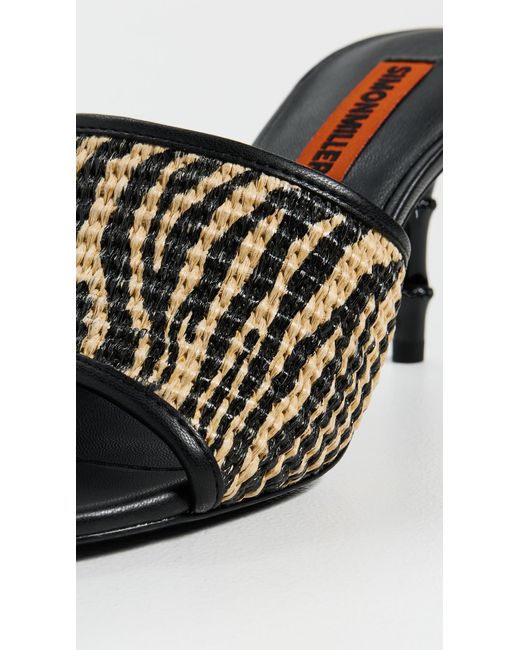 Simon Miller Black Playa Heel Sandals