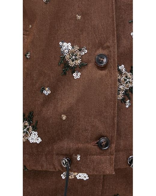 Line & Dot Brown Harriet Jacket