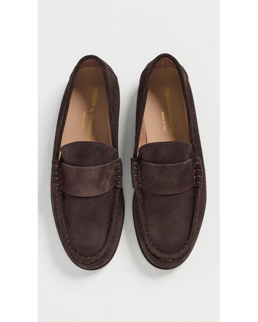 Common Projects Brown Suede Loafers