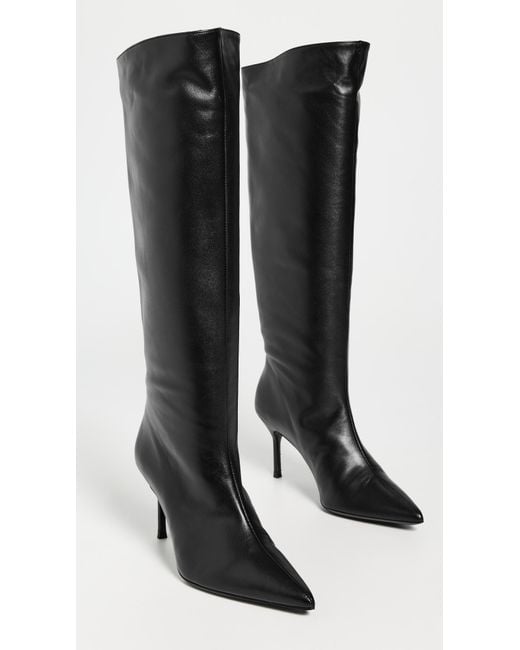 Staud Black Sebastian High Heel Boots