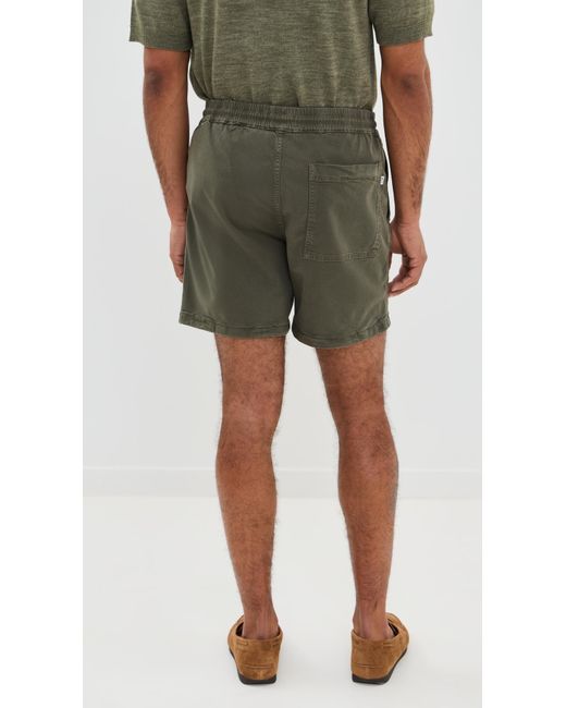NN07 Green Gregor Pull On Shorts 5.5 for men