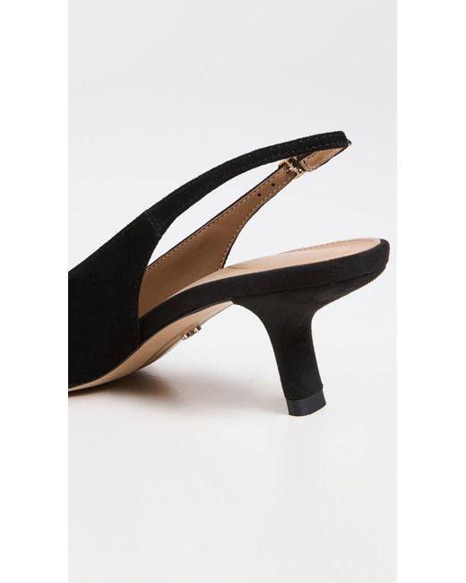 Sam Edelman Black Bianka Slingback Pumps