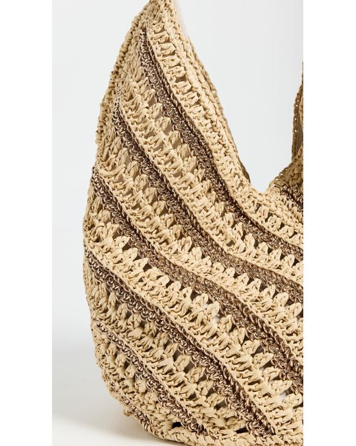 BTB Los Angeles Natural Harper Hobo Bag