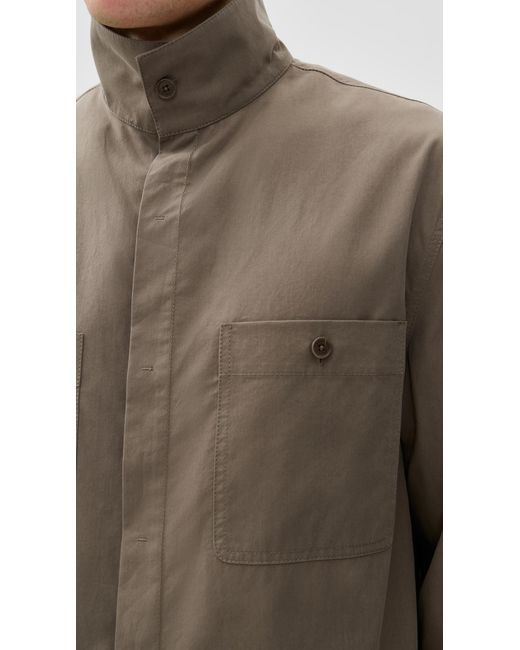 Jonathan Simkhai Brown Sean Shirt Jacket for men