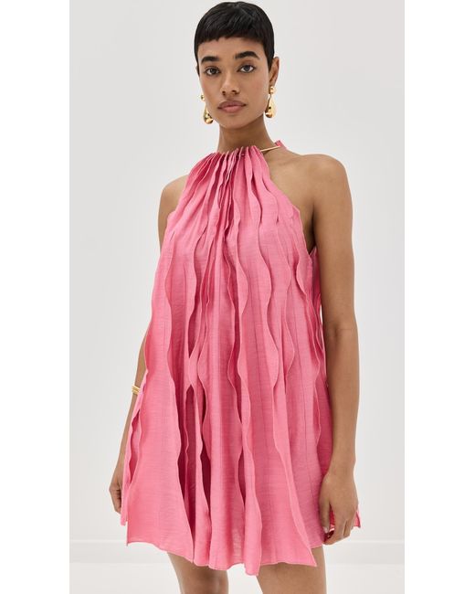 Cult Gaia Pink Marla Dress