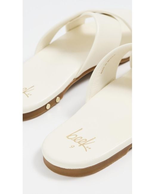 Beek White Fernbird Sandals
