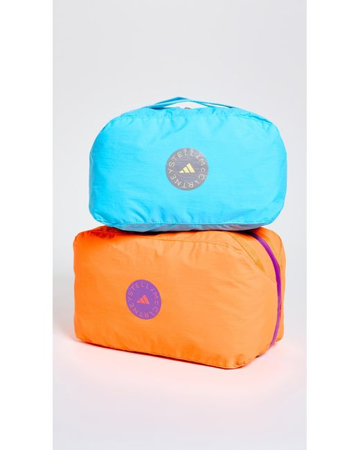 Adidas By Stella McCartney Orange Travel Bag Set