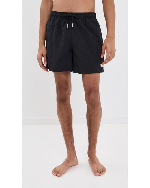 Bather Black Solid Swim Trunks 5 for men