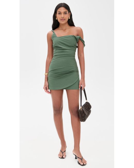 Sir Green Florent Twist Mini Dress