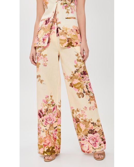 Hemant & Nandita Natural Flared Pants