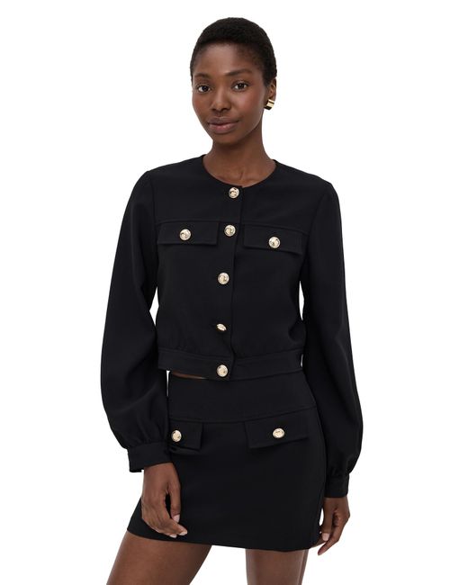 Amanda Uprichard Black Nina Jacket
