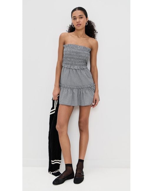 Sea Black Neci Gingham Coverup