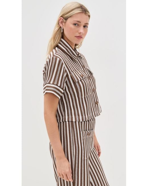 Veronica Beard Multicolor Bouvier Top