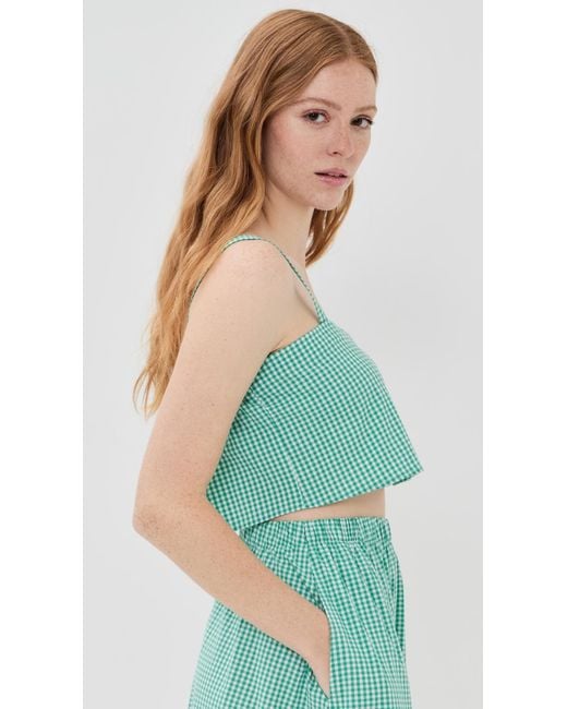 Le Bos Green Martha Top