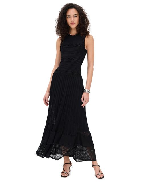 Ulla Johnson Black Mireille Dress