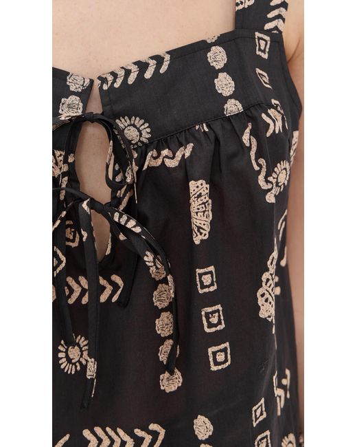 Rails Black Blythe Top
