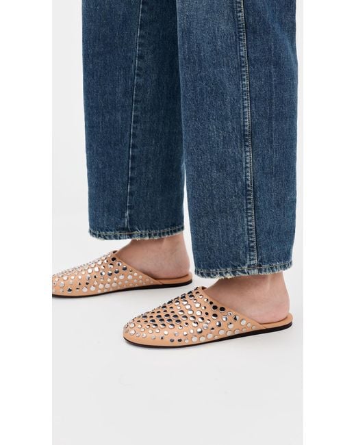 Tory Burch Black Studded Mules