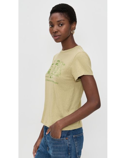 RE/DONE Peanuts Characters Classic Tee | Lyst