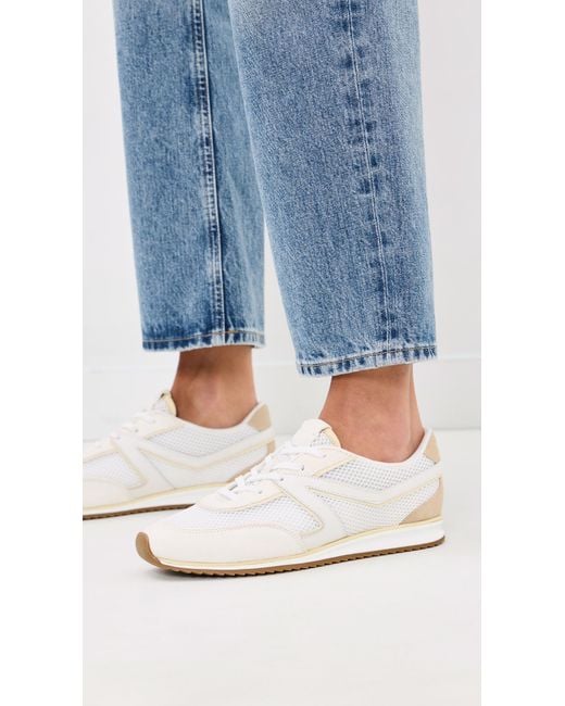 Rag & Bone White Retro Trainer Sneakers