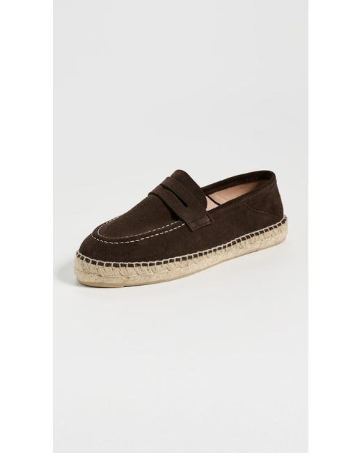 Manebí Black Espadrilles Loafers