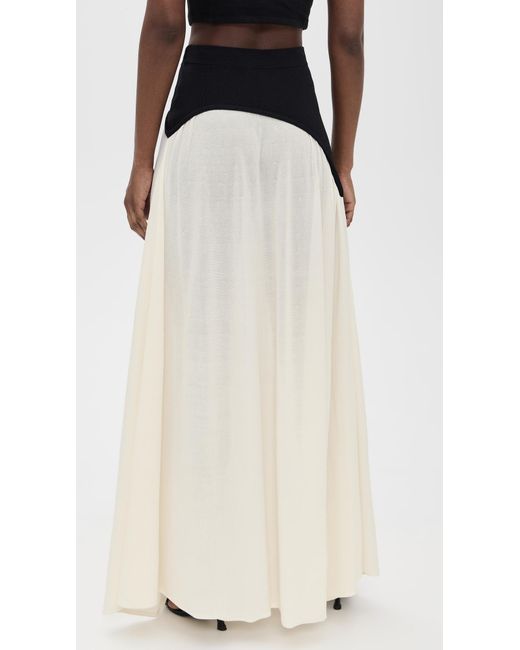 Solid & Striped Black The Soglio Skirt