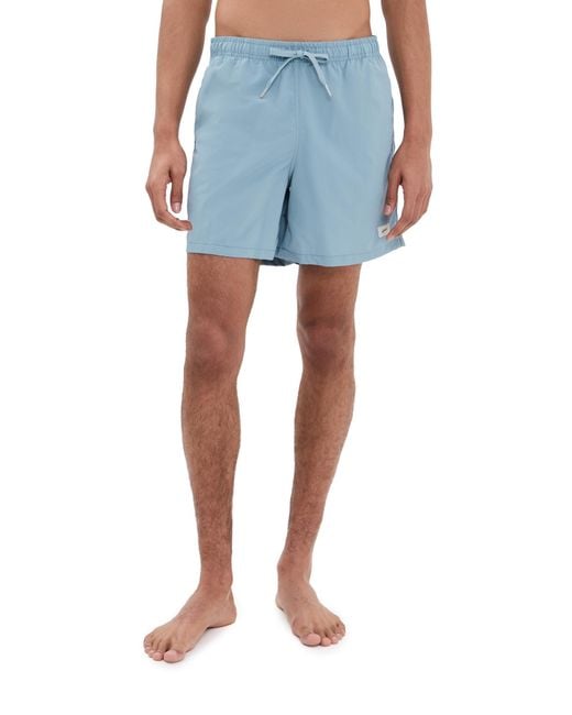 Bather Blue Solid Swim Trunks 5 for men