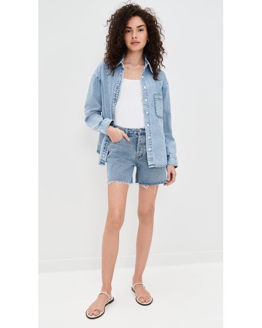 PARKE Blue Denim Button Down