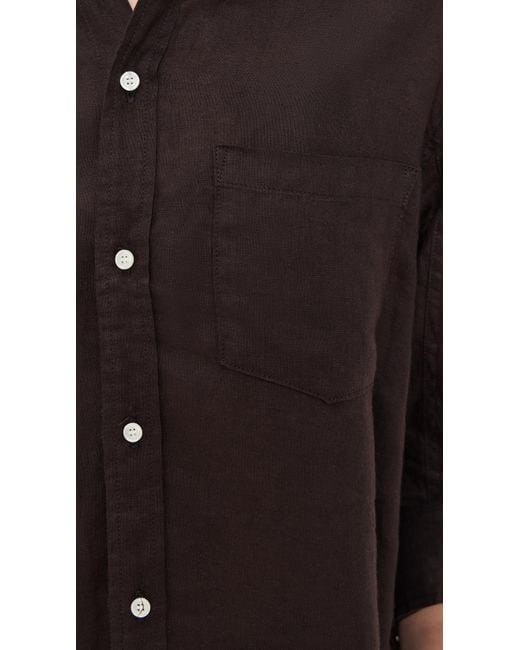 Citizens of Humanity Black Kayla Shrunken Shirt