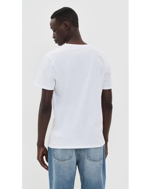Lacoste White Cotton Undershirt Crew Tee 3 Pack for men