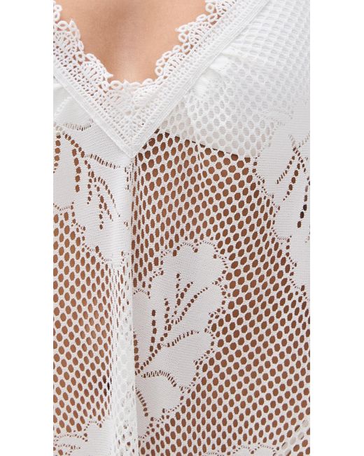 Ramy Brook White Shea Dress