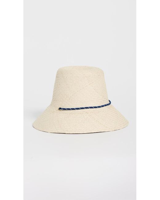 Clare V. White Romy Straw Hat
