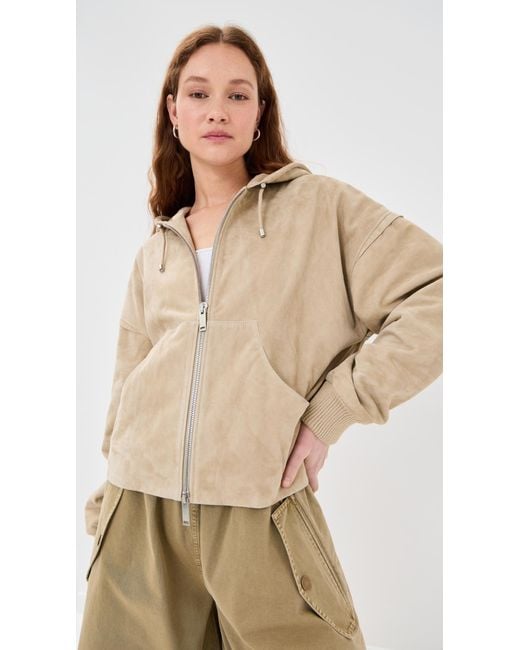 Halfboy Natural Hoodie Bomber Jacket