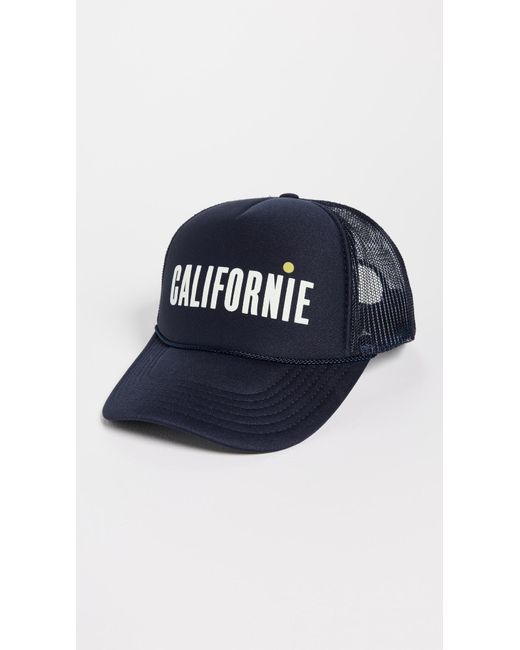 Clare V. Blue Trucker Hat