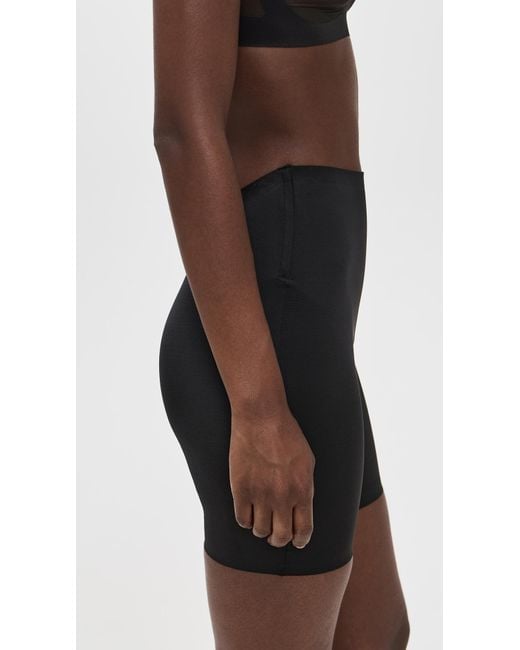 Spanx Black Low Back Mid-Thigh Shapewear