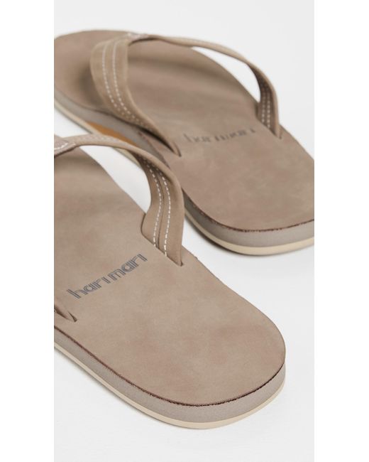 Hari Mari Black Fields Flip Flops for men