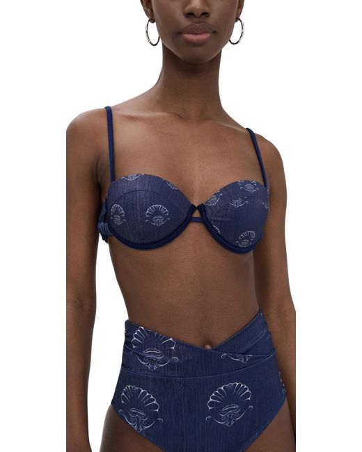 Ancora Blue Auroral Top