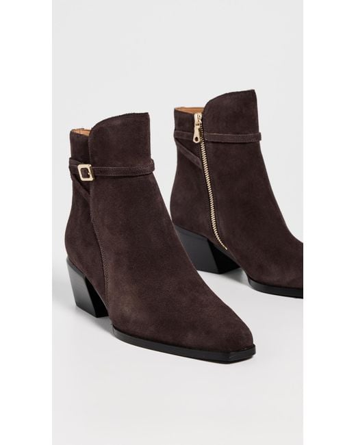Rag & Bone Brown Joni Buckle Boots