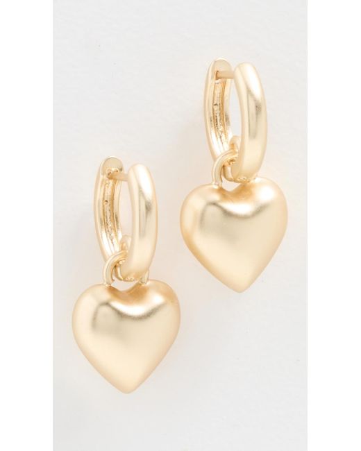 Roxanne Assoulin Natural The Itsy Bitsy Heart Earrings