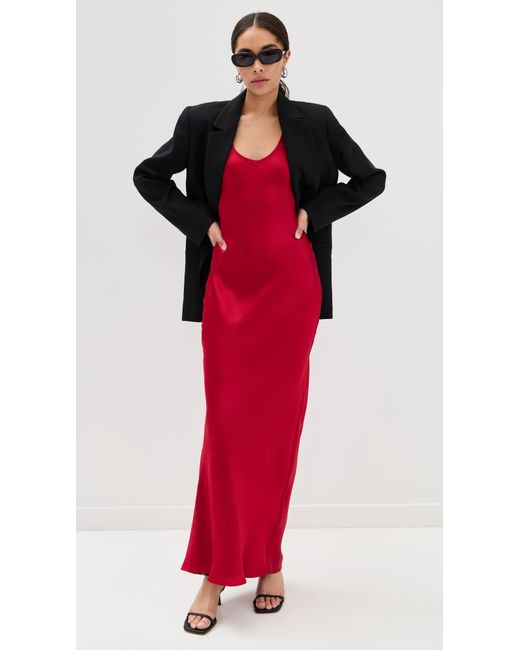 Anine Bing Alison Dress in Red | Lyst