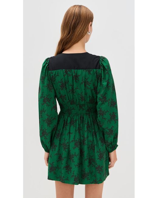 Sea Green Joan Print Tunic Dress
