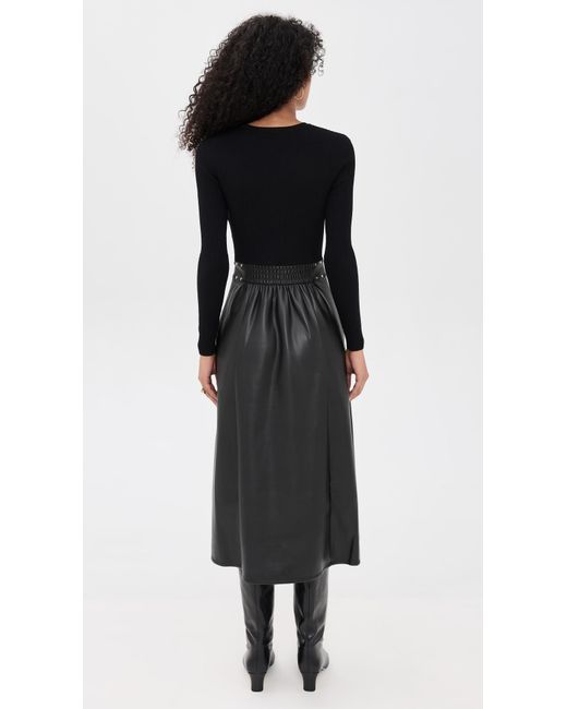 Shoshanna Cleo Dress in Black | Lyst