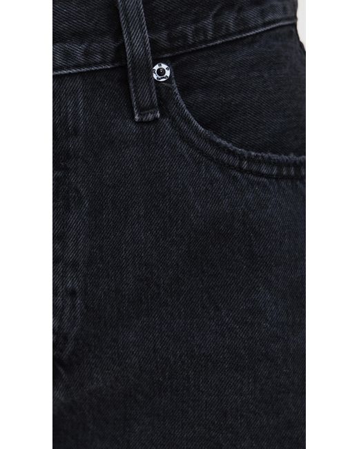 FRAME Black The Dare Shorts