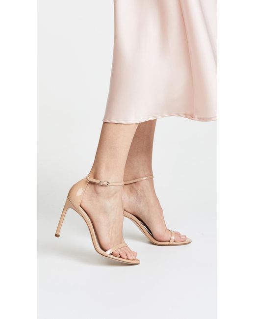 Stuart weitzman nudistsong 90mm sandals clearance