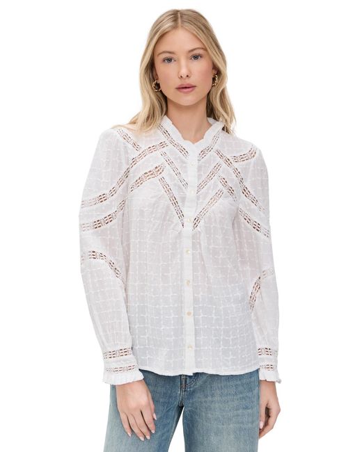 Ba&sh White Brona Shirt