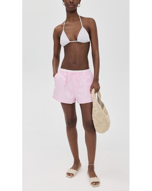 LoveShackFancy Multicolor Saoirse Bikini